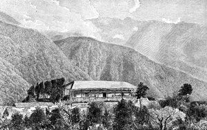 Cussillani Hacienda, Yungas, Bolivia, 1895 af Unbekannt