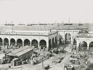 The Custom House, Veracruz, Mexico, 1895. af Unbekannt