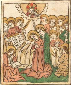 Jomfruens død, ca. 1460. af Unbekannt