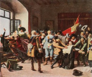 Prags forsvar, 23. maj 1618, 1936. af Unbekannt