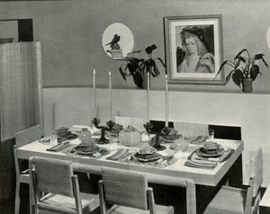 Spisestuen - Carole Stupell, Ltd., 1941. af Unbekannt