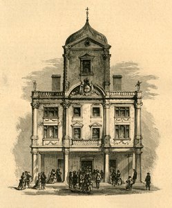 Dorset Gardens Theatre, Whitefriars, 1897. af Unbekannt