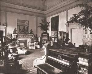 Tegnestuen på White Lodge, Richmond Park, 1894. af Unbekannt