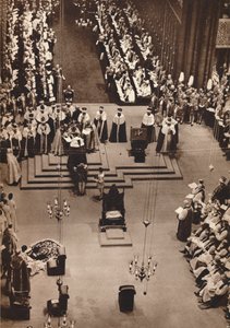 Hertugen af Kent hylder den nykronede kong George VI, 1937 af Unbekannt