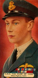 Hertugen af York, da han var flyvløjtnant i RAF, c1918 1935 af Unbekannt