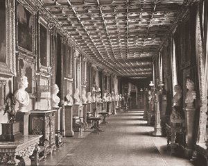 The East Corridor, Windsor Castle, Berkshire, 1894. af Unbekannt