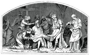 Påskegraven, 1554-1564, 1870 af Unbekannt