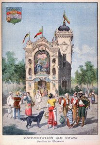 Den ecuadorianske pavillon på verdensudstillingen i 1900, Paris, 1900 af Unbekannt