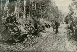 Effekten af British Shell Fire, 1919. af Unbekannt