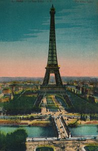 Eiffeltårnet, Paris, c1920 af Unbekannt