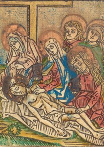 Kristi balsamering, ca. 14801490. af Unbekannt