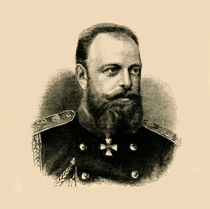 Kejser Alexander III, 1881. af Unbekannt