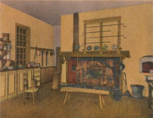 Familiekøkkenet, 1946 af Unbekannt
