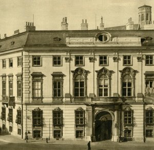 Forbundskancelliet, Ballhausplatz, Wien, Østrig, c1935. af Unbekannt