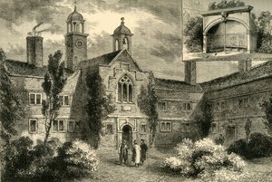 Fiskehandlernes Almhuse i 1850, c1878. af Unbekannt