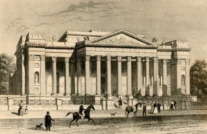 Fitzwilliam Museum, Cambridge, c1835. af Unbekannt