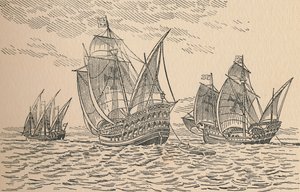 Columbus flåde, 1916 af Unbekannt