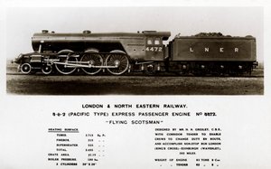 The Flying Scotsman damplokomotiv, 20. århundrede af Unbekannt