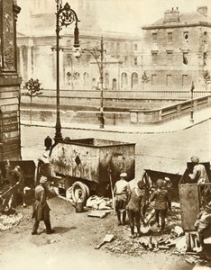 The Four Courts, Dublin, Irland, juli 1922, 1935. af Unbekannt