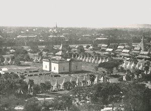 De fire hundrede og halvtreds templer, Mandalay, Burma, 1895. af Unbekannt