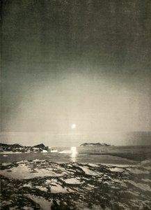Fuldmånen i efterårets skumringstid, c1908, 1909. af Unbekannt