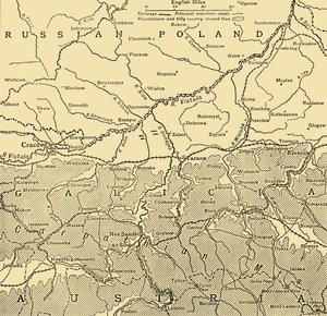 Den galiciske kampagne, første verdenskrig, c1915, c1920. af Unbekannt