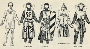 The Gallery of British Costume: How The English Dressed in King Johns Time, c1934 af Unbekannt