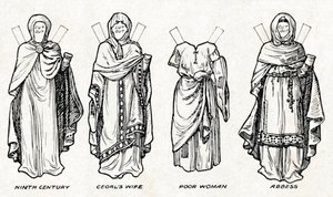 The Gallery of British Costume: How The People Dressed in Anglo-Saxon Times, c1934 af Unbekannt