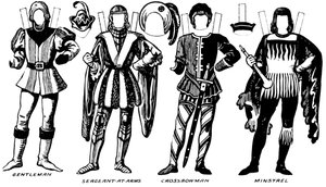 The Gallery of British Costume: The Dresses Worn In Richard IIIs Reign, c1934 af Unbekannt