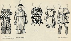 The Gallery of Historic Costume: The Dresses Worn in the Days of Richard I, c1934 af Unbekannt