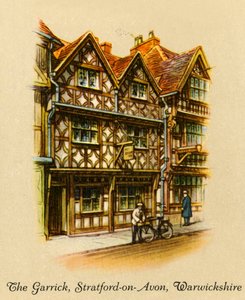 The Garrick, Stratford-on-Avon, Warwickshire, 1936. af Unbekannt