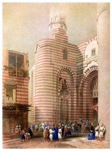 Porten til El Metwalli, Kairo, Egypten, c1829 1956 af Unbekannt