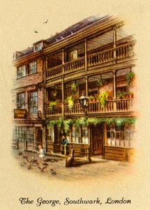 The George, Southwark, London, 1936. af Unbekannt