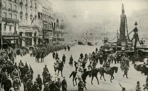 Den tyske besættelse af Lille, 1914, 1919. af Unbekannt