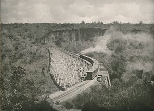 Gokteik Gorge og Railway Bridge, 1900. af Unbekannt