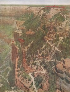 Grand Canyon, Arizona, 1914. af Unbekannt