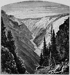 Grand Canyon, 1883 af Unbekannt