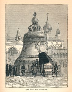 Den store klokke i Moskva, 1893 af Unbekannt