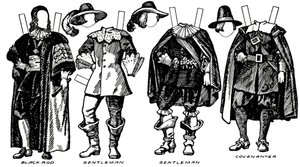 The Great Gallery of Historic Costume: Some Dresses of Charles The First Time, c1934 af Unbekannt