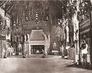 The Great Hall, Edinburgh Castle, Edinburgh, Skotland, 1894. af Unbekannt