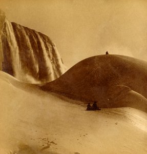 The Great Ice Mountain, Niagara, U.S.A., c1900. af Unbekannt
