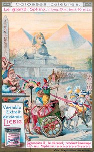 Den store sfinks i Giza, Egypten, c1890-1910 af Unbekannt