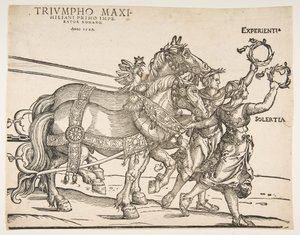 The Great Triumphal Car, otte ark.n.d. af Unbekannt