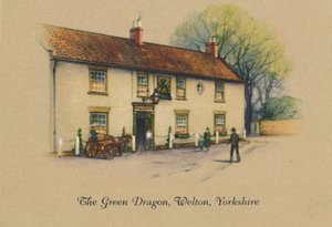 The Green Dragon, Welton, Yorkshire, 1939 af Unbekannt