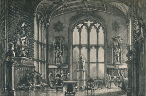 The Guard Room, eller Armoury, 1895 af Unbekannt