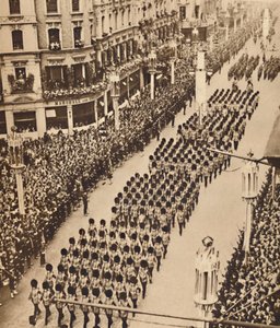 Vagterne i Oxford Street, 12. maj 1937 af Unbekannt