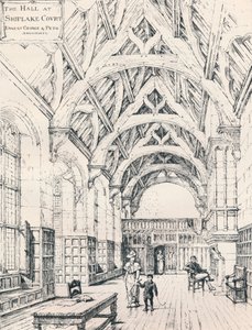 The Hall, Shiplake Court, 1898 af Unbekannt