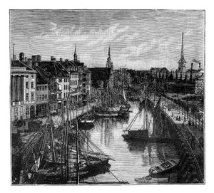 Havnen, København, Danmark af Unbekannt