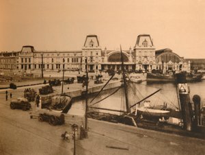 Havnestationen, c1928 af Unbekannt