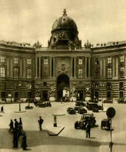 Hofburg, Wien, Østrig, c1935. af Unbekannt